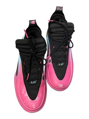 Way of Wade Miami Night Pink Blue Black Basketball Sneakers size 11